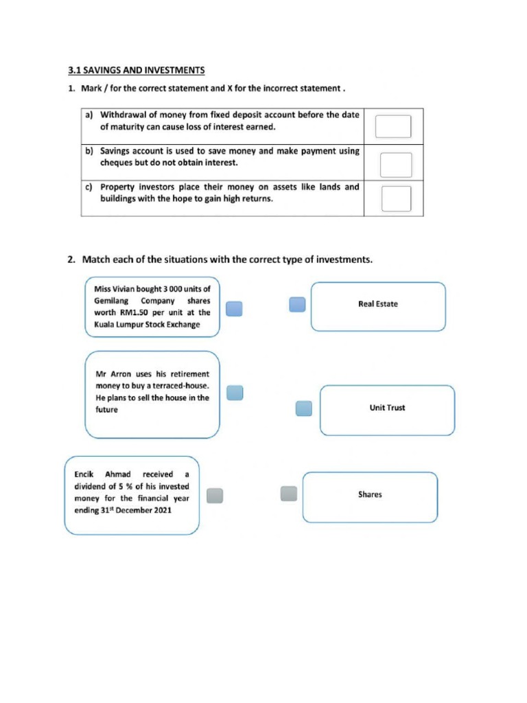 Form 3 Maths Chapter 3 | PDF