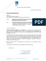 Carta #024 - 2023 - Presentacion Del Ingeniero Electrico y Estructural