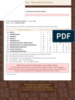 Consulta de Calificaciones de Evaluaciones Parciales (Boleta)