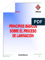 Principios Básicos Sobre El Proceso de Laminación