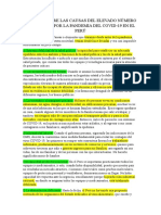 Resumen Sobre El Informe Del Coronavirus