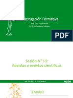 IFO Tema 13 Revistas y Eventos Científicos