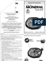 Grill Mondial g 04 Manual