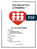 El Alcoholismo Ensayo