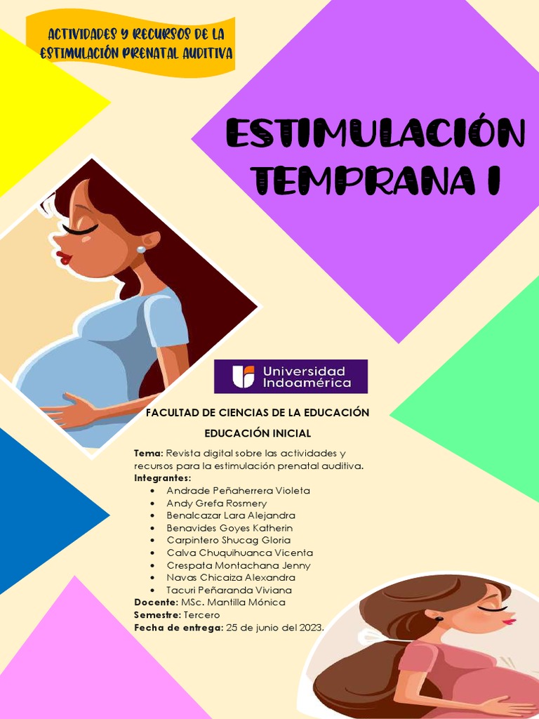 Estrategias y Recursos Para La Estimulación Prenatal Auditiva PDF