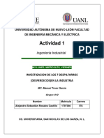 Inbestigacion de Los 7 Despilfarros en La Industria