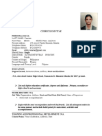 Curriculum-Vitae Template