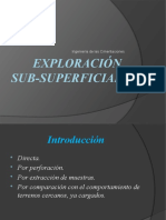Exploración Sub-Superficial
