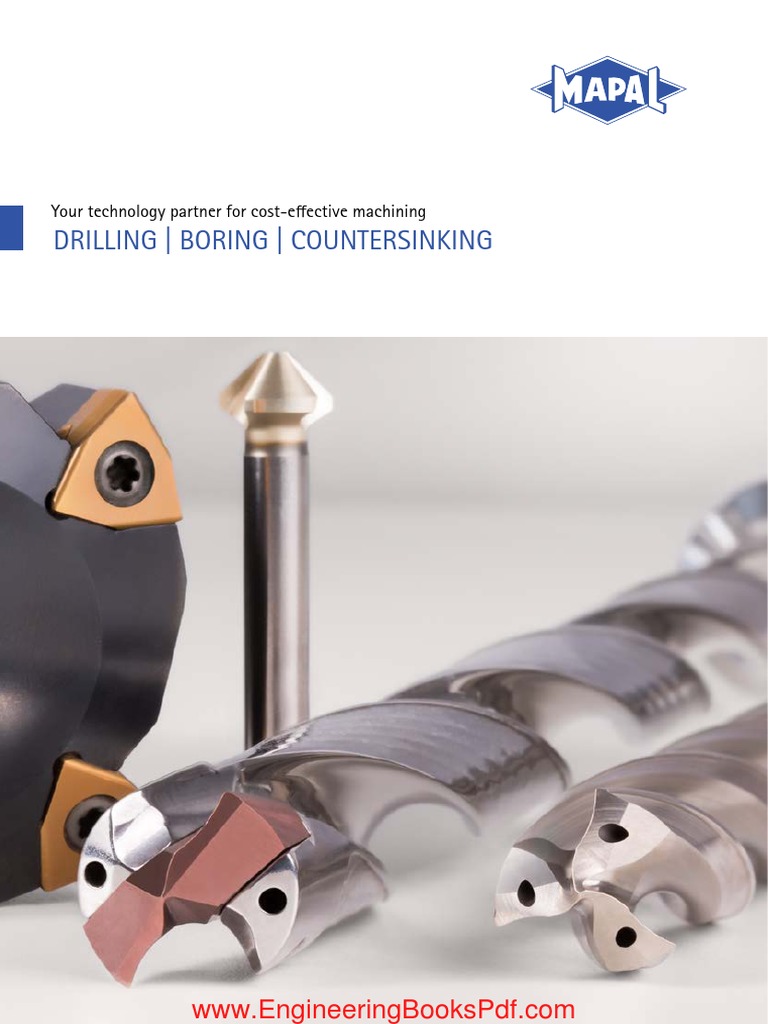 Drilling Boring Countersinking PDF Machining Drilling