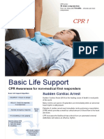 2.3 First Aid - Talk 1 - CPR - A3 Poster