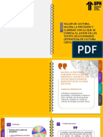 TL - Sem11 - PPT - Taller de Lectura - 2023-1