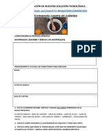 Ficha Elaboración de Nuestra Solución Tecnológica: Lombricario