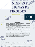 Neoplasias Benignas y Malignas de Tiroides