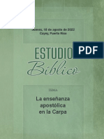 2022-08-18-1-JBP La Ensenanza Apostolica en La Carpa-Sencillo