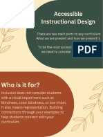 accessible instructional design  1 