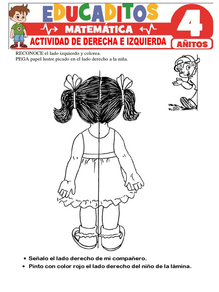Actividades de Lateralidad para Niños PDF