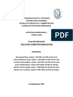 Informe Del Plan de Negocios - Grupo 1 - Solution Computer Innovation