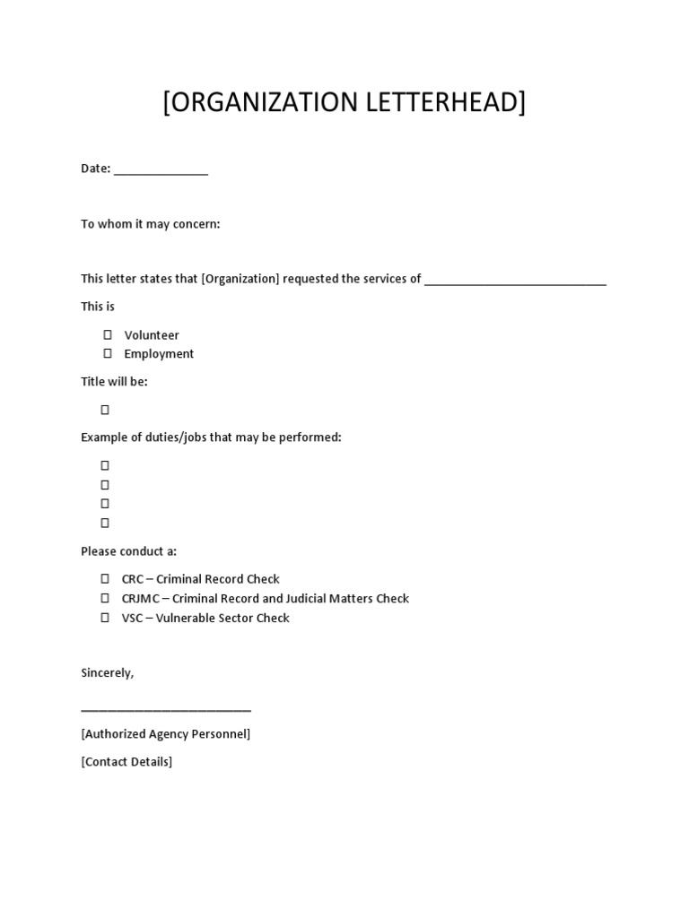 Sample Blanket Letter 2 PDF