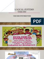 Ecological System's Theory