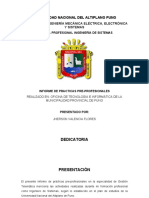 Informe Practicas Una Puno