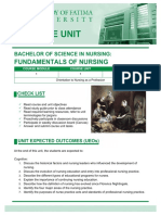FU M1 CU1 Orientation Nursing As A Profession