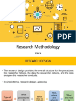 TOPIC 6 - ResearchMethodlogy