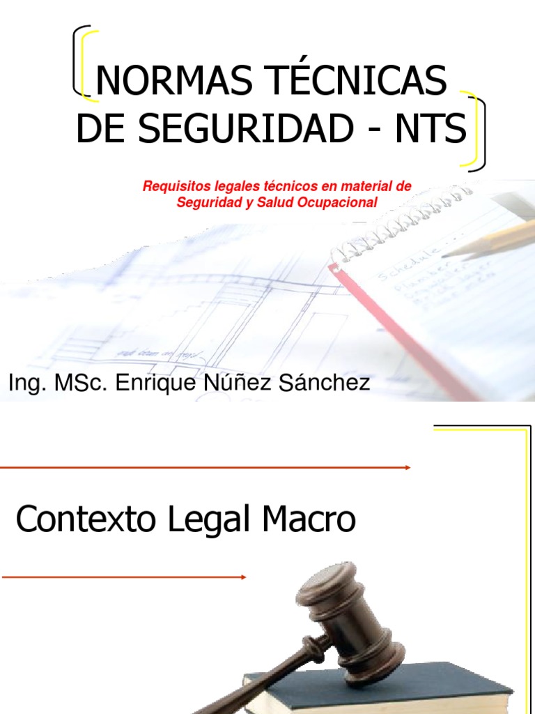 Normas Técnicas de Seguridad NTS Bolivia | PDF | Demolición | Andamio