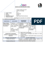 8.SESIÓN DE APRENDIZAJE 4to