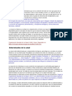 Documento de La Salud Tarea