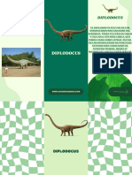 Folleto de Diplodocus