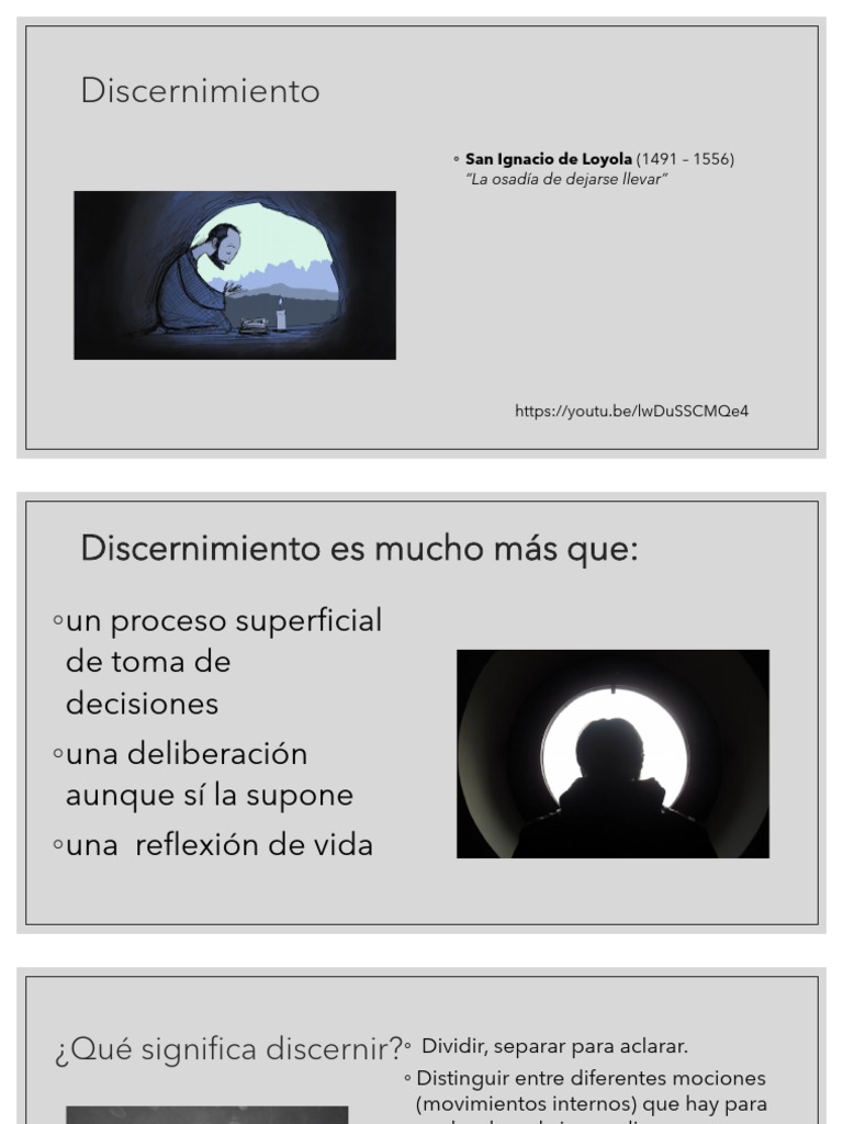 Discernimiento Espiritual Ignaciano | PDF