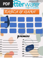 Plantilla Rifa Raspaditos para Imprimir | PDF | Hogar, jardinería y ...
