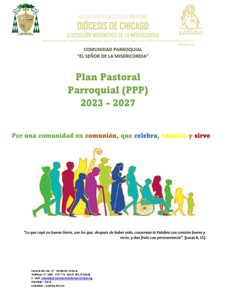 Plan Pastoral Parroquial 2023-2027 | PDF | eucaristía | Iglesia Católica