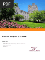 Financial Analytics Spring 2022 v2