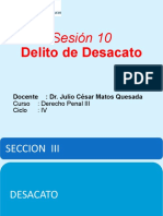 Sesión 10 - Derecho Penal III