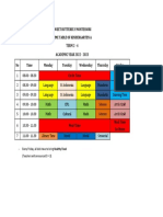 Time Table KG A Term 2-4fix