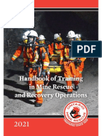 Handbook of Training in Mine Rescue and Recovery Operations