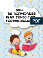 Guia Actividades Plan Fonoaudiologico PDF