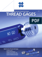 High Precision Thread Limit Gages