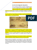 Historia Investigacion Operativa