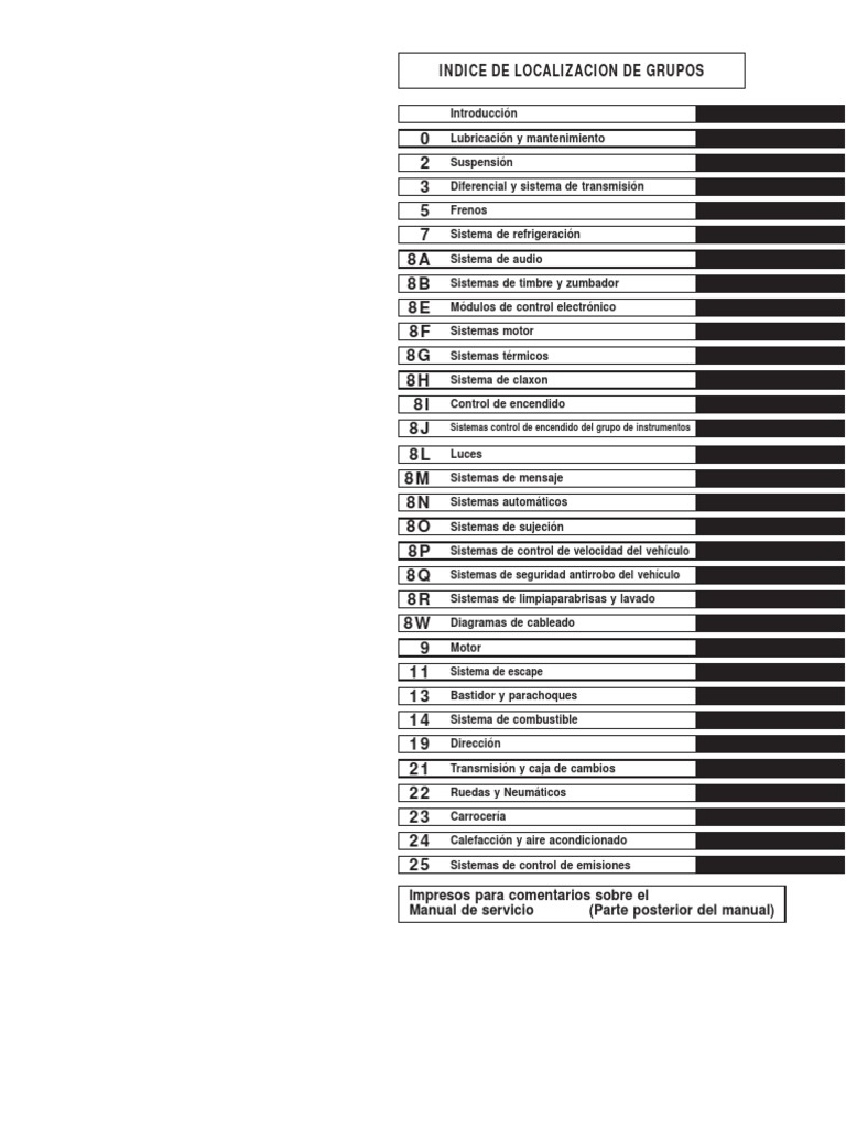 1998 DODGE DURANGO REPAIR MANUAL PDF visual data 6