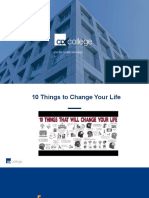 CDI 10 Things To Change Your Life