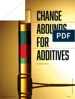 Change Abounds FOR Additives: by Sydney Moore