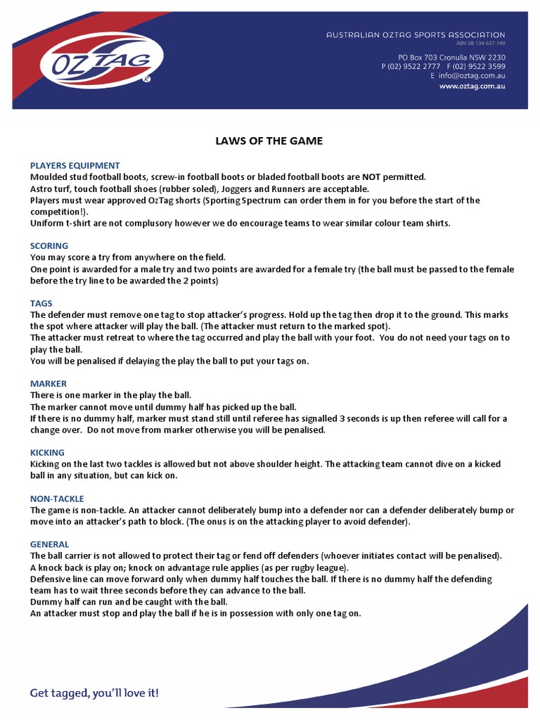 Laws of The Game Website PDF Team Sports Football Codes