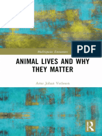 Animal Lives and Why They Matter (Arne Johan Vetlesen)