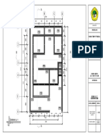 Denah Pondasi Batu Gunung Lantai 1