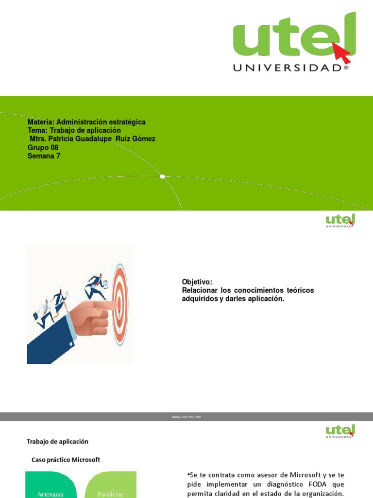 Semana 7 admon estrategica pdf microsoft business