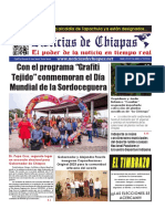 Periódico Noticias de Chiapas, Edición Virtual Miércoles 28 de Junio de 2023