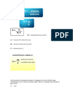 Atividade Sobre Coeficiente de Solubilidade