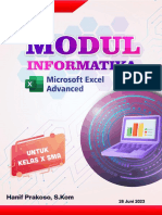 Modul INFORMATIKA Kelas X Excel Advanced